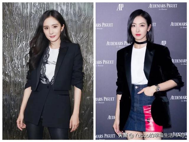 黑色学院风西装如何搭配(图19)
