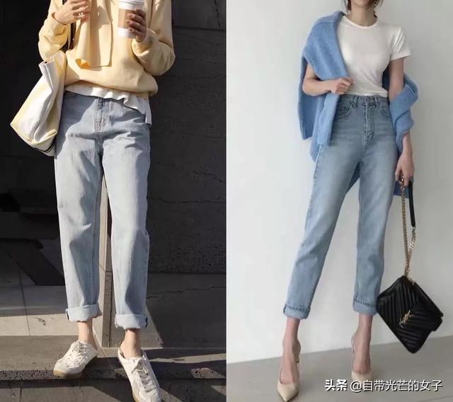 牛仔裤是不是要长一点？一般长到哪里最好看？：最好看的牛仔裤