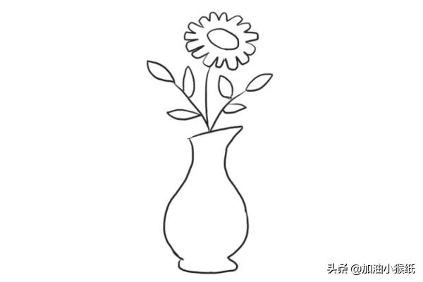 个种花的简笔画,个种花的简笔画图片