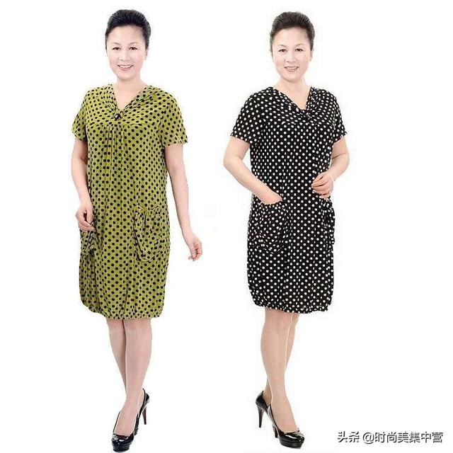 中年胖女人如何搭配衣服(图2)