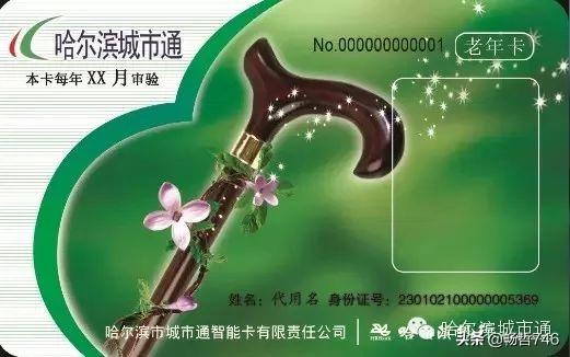 哈尔滨市60岁老年乘车卡在哪里可以办？