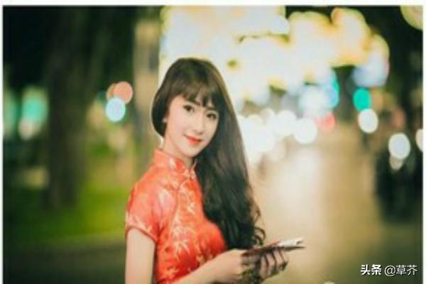 最搭配旗袍的发型图片(图8)