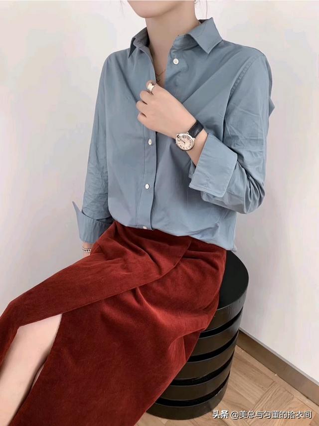 大红色阔腿裤怎么搭配(图2)