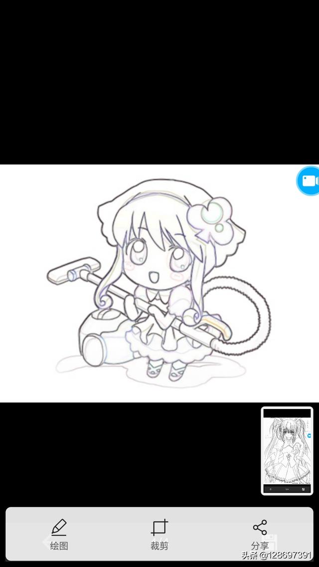 怎么画一个可爱的小女孩(图3)