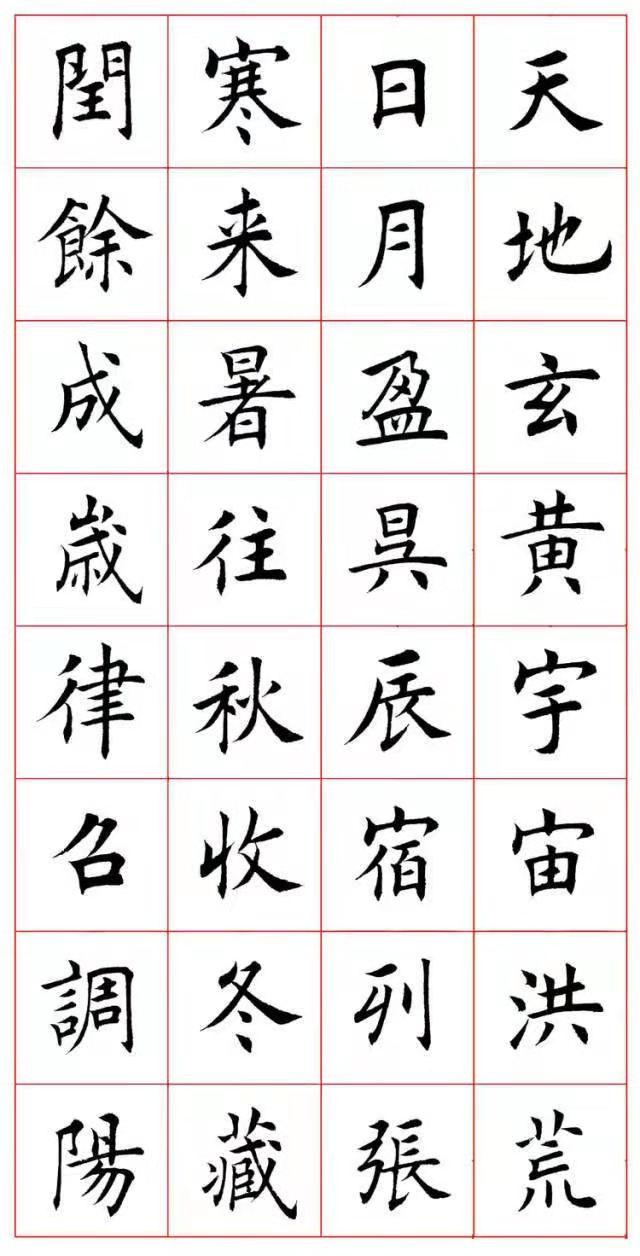 楷书字体的特点是什么