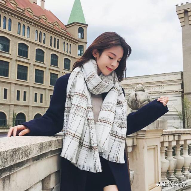 最潮围巾搭配女装时尚(图4)