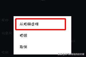 抖音国际版如何改头像图片