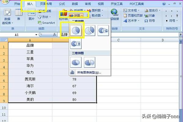 饼状图饼状图的制作方法