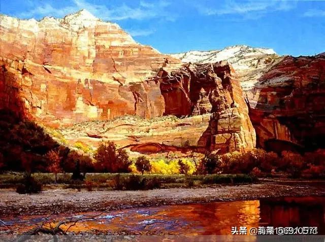 油画如何选择色彩搭配好(图3)