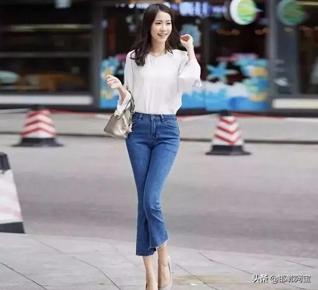 牛仔裤是不是要长一点？一般长到哪里最好看？：最好看的牛仔裤
