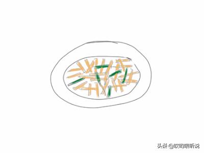 食物如何搭配营养简笔画(图11)