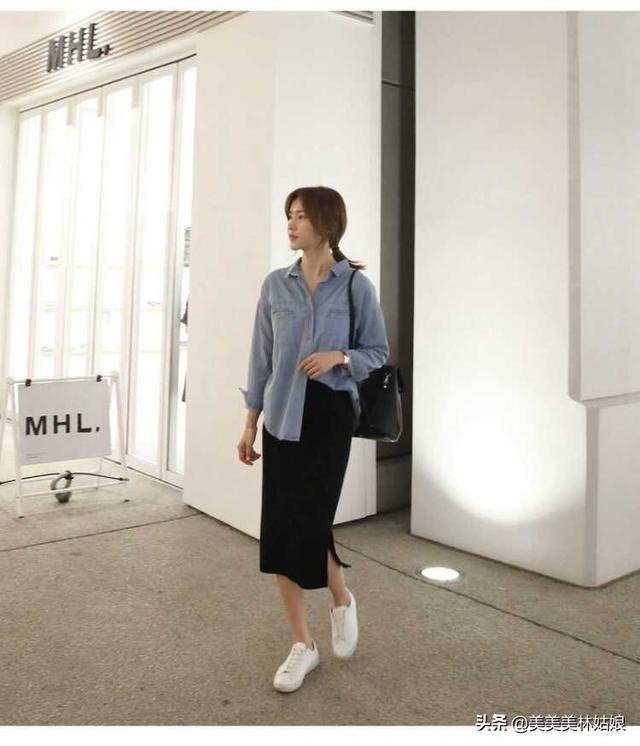 老气衬衣如何搭配好看女(图17)
