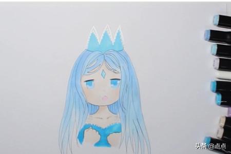 吃冰块巧克力瓶子怎么画(图4)
