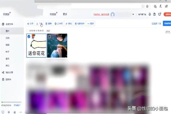 百度云盘如何下载图片？：百度云下载