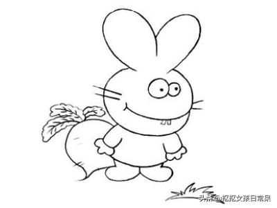 可爱的小白兔二年级（二年级我喜欢的小白兔）