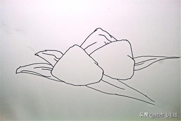 【儿童简笔画】怎样画粽子