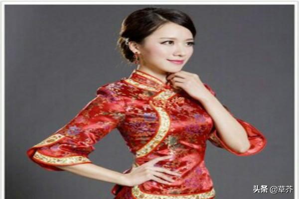 最搭配旗袍的发型图片(图3)