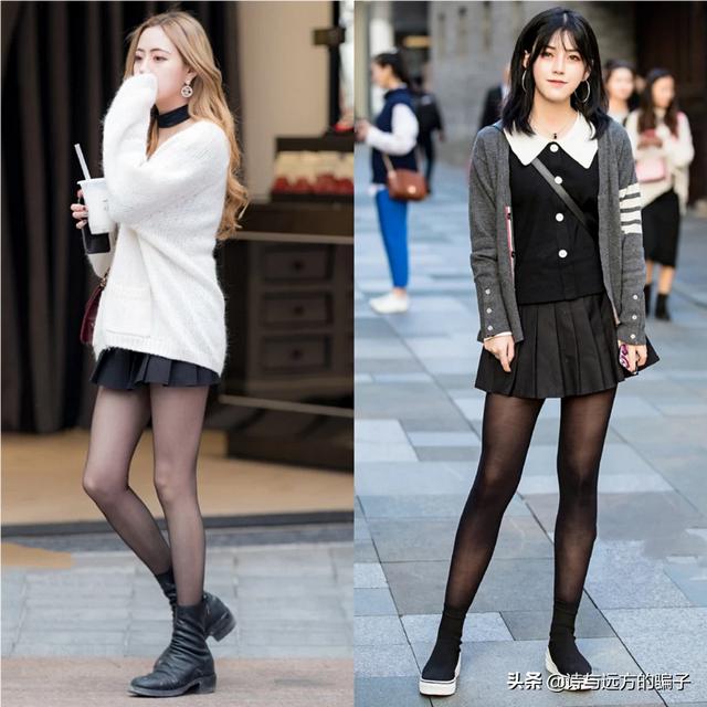 长丝袜如何搭配鞋子好看(图5)