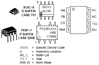 1216ap电源芯片引脚功能7脚电源芯片1217AP06引脚图？