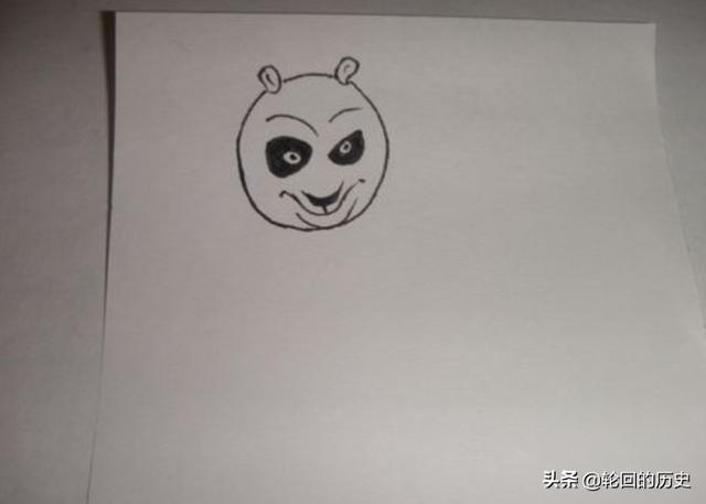 成年熊猫吃竹子怎么画(图9)