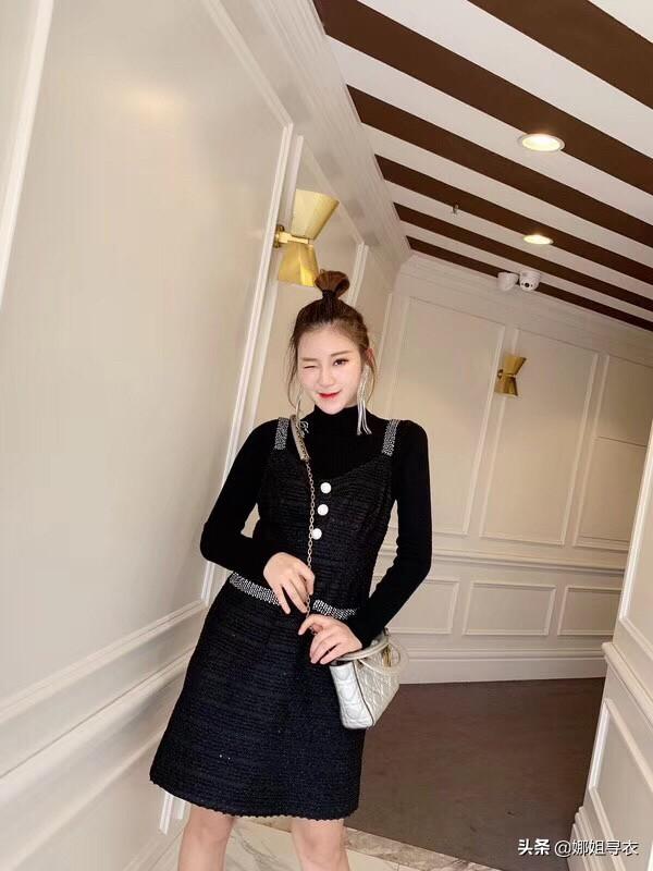 高领短袖女夏天如何搭配(图9)