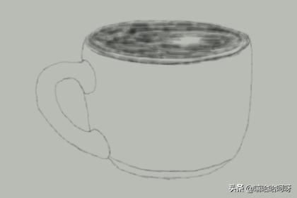 素描茶杯是怎么画的,第4张