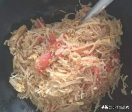 圆菜西红柿炒饼家常做法(图8)
