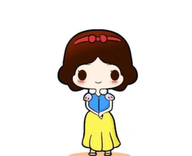 答案:白雪公主的简笔画法第一步:首先我们要画好白雪公主的头发.