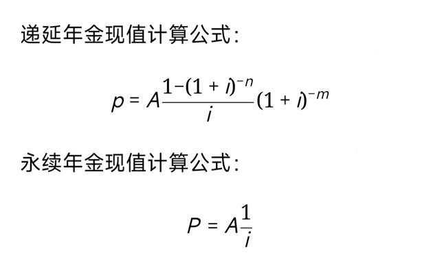 年金计算公式大全?