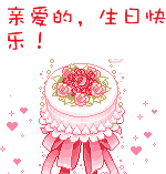 生日快乐缘分让我们相遇谢谢小姐妹们陪我一起度过一个开心的生日爱