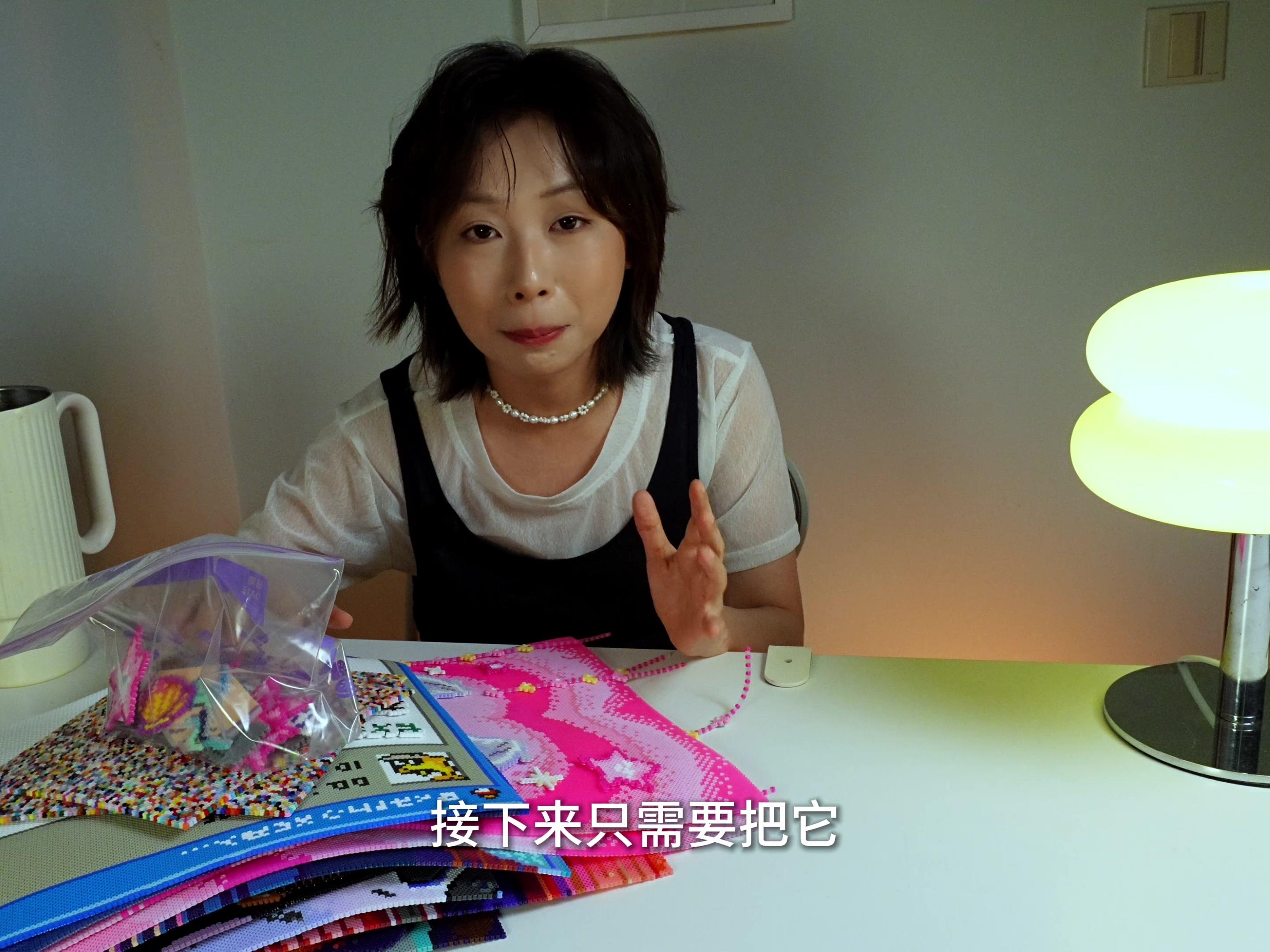 用20万颗拼豆手搓20秒动画